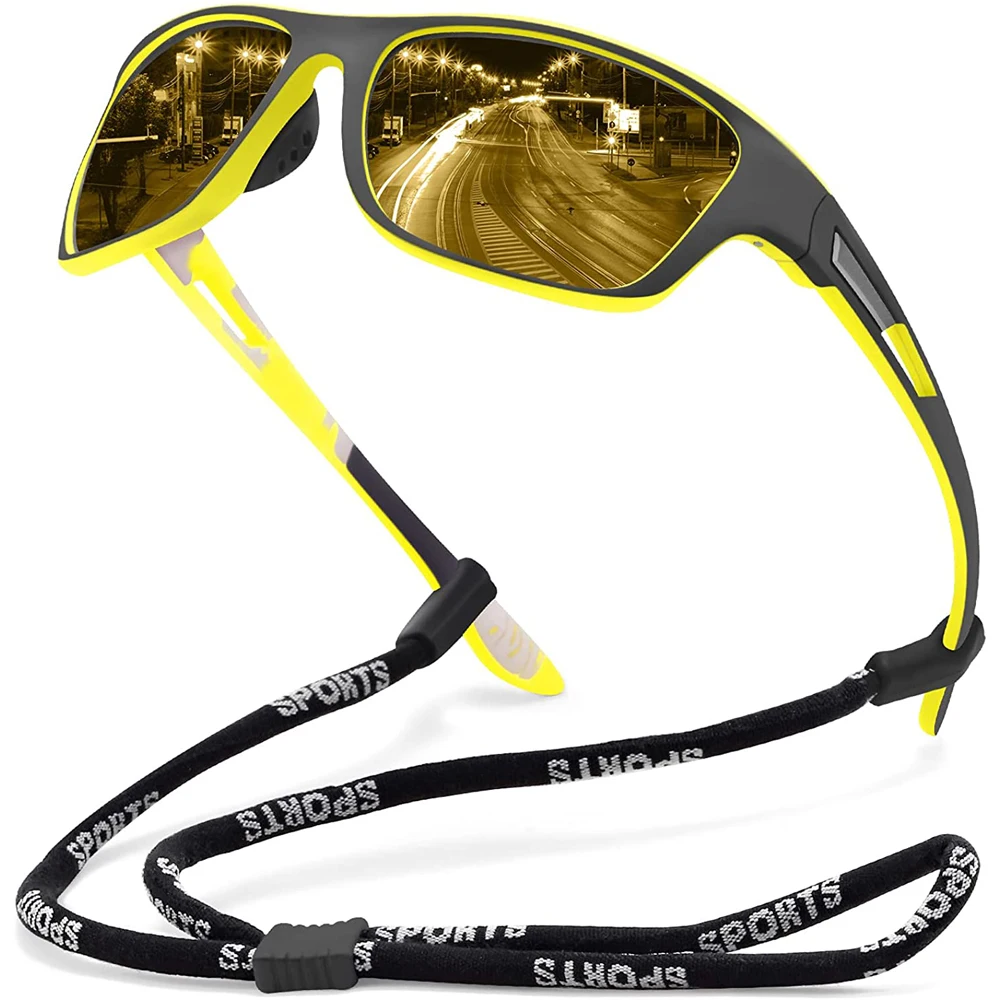 Outdoor Polarisierte Sonnenbrille Männer Sport Angeln Sonnenbrille Vintage UV400 Schutz Fahren Brillen Frauen Wandern_voghion.com