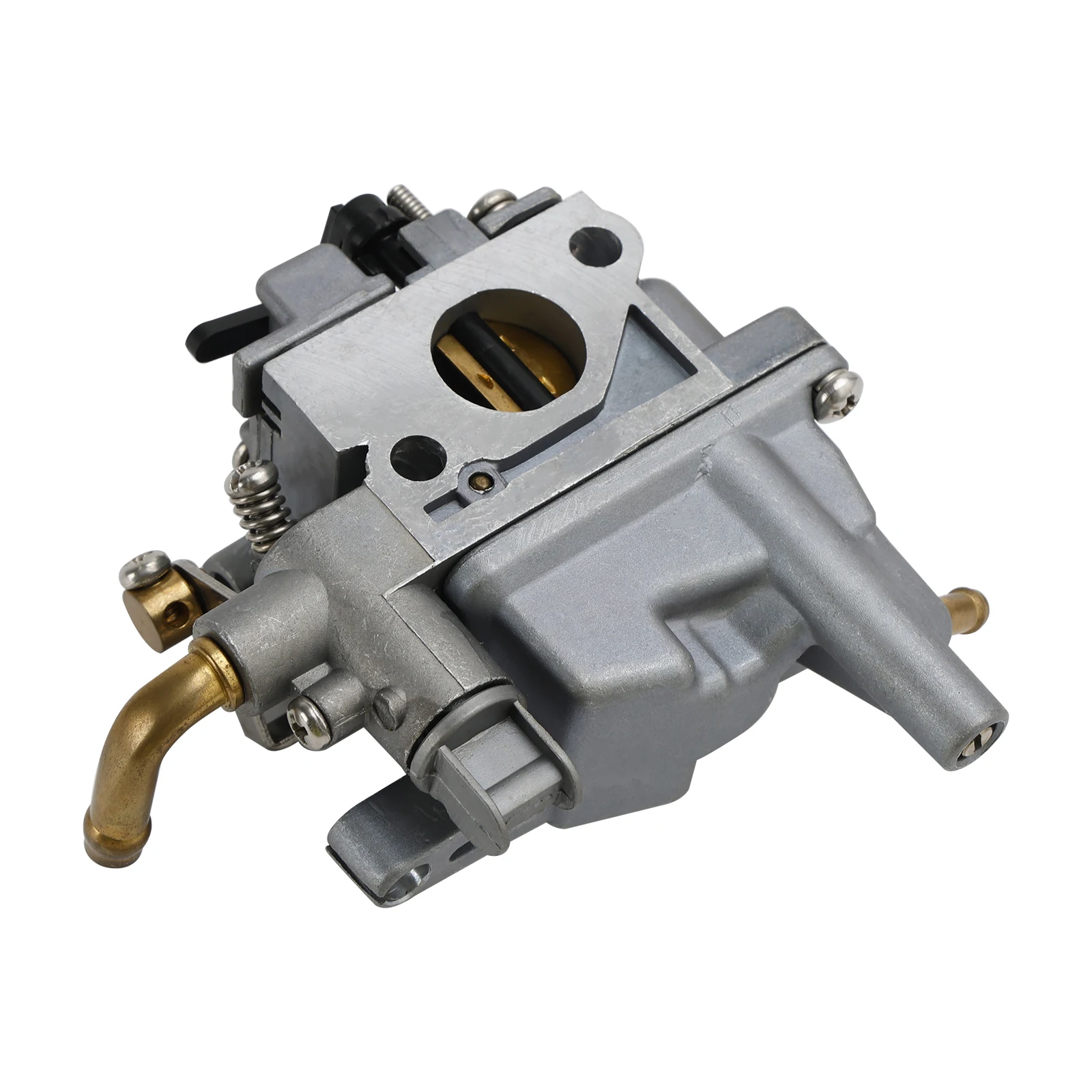 F2.5a 카뷰레터 실버 69m-14301-00 카뷰레터 4행정 카뷰레터 교체용 2.5마력 아웃보드 엔진용 해양용