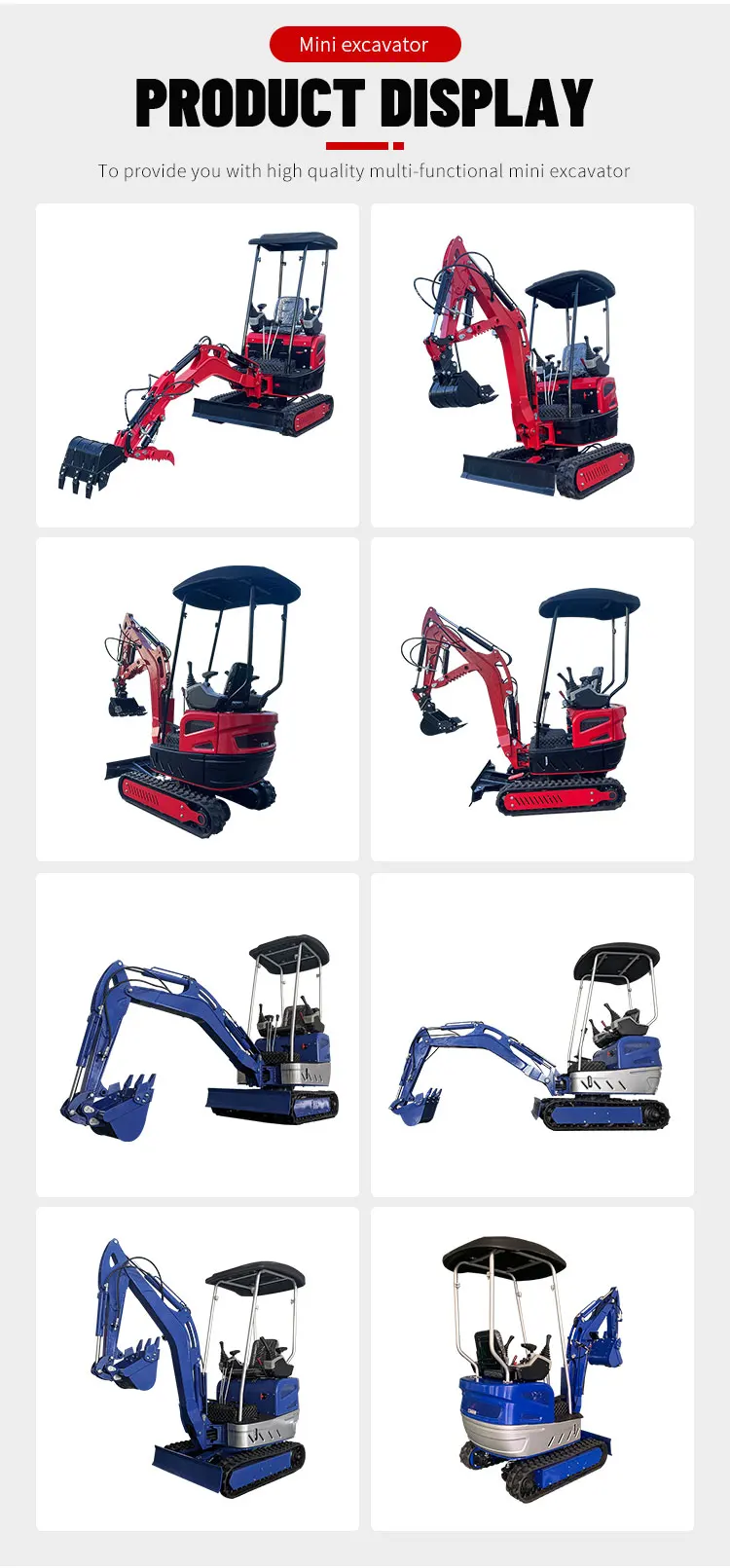 OKW15 1,5 Tonnen Mini-Raupenbagger Zero Tail Swing Gummiketten zum Graben im schmalen Raum CE-zertifiziert mit Lagerkern – Detail 5