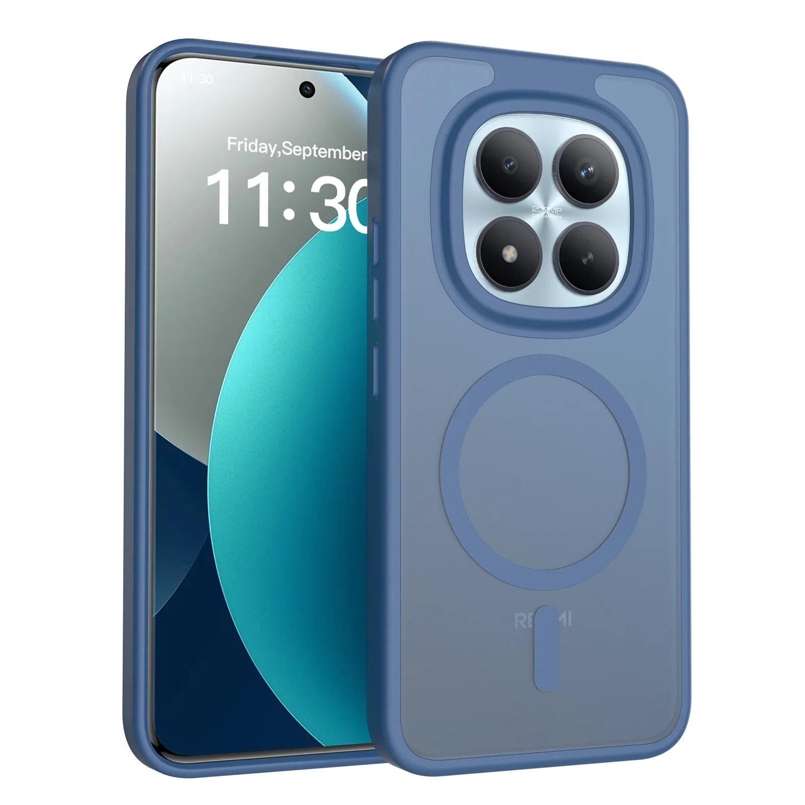 Ultra-Thin Frosted Magnetic Shockproof Case – Soft Silky Smooth Touch