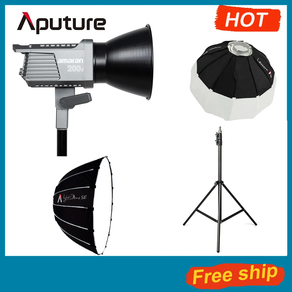 Aputure Amaran 200D LED Video Light, 200W CRI95+ TLCI96+ 65,000 lux ...