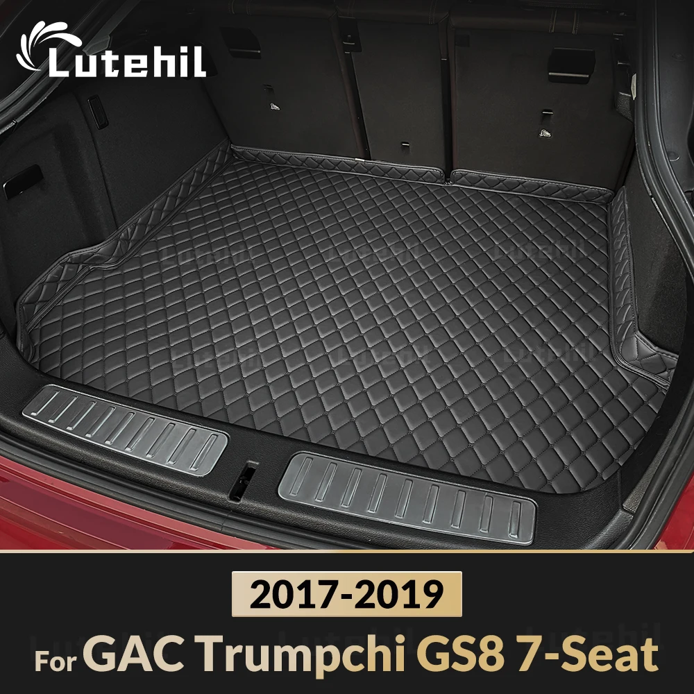 

High Side Waterproof Car Trunk Mat For GAC Trumpchi GS8 7-Seat 2017 2018 2019 Custom Car Accessories Auto Interior Decoration