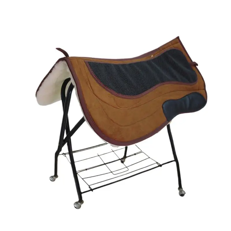 Western Steamer Pure Wool Saddle Pad Shock Pad Balance Saddle Pads