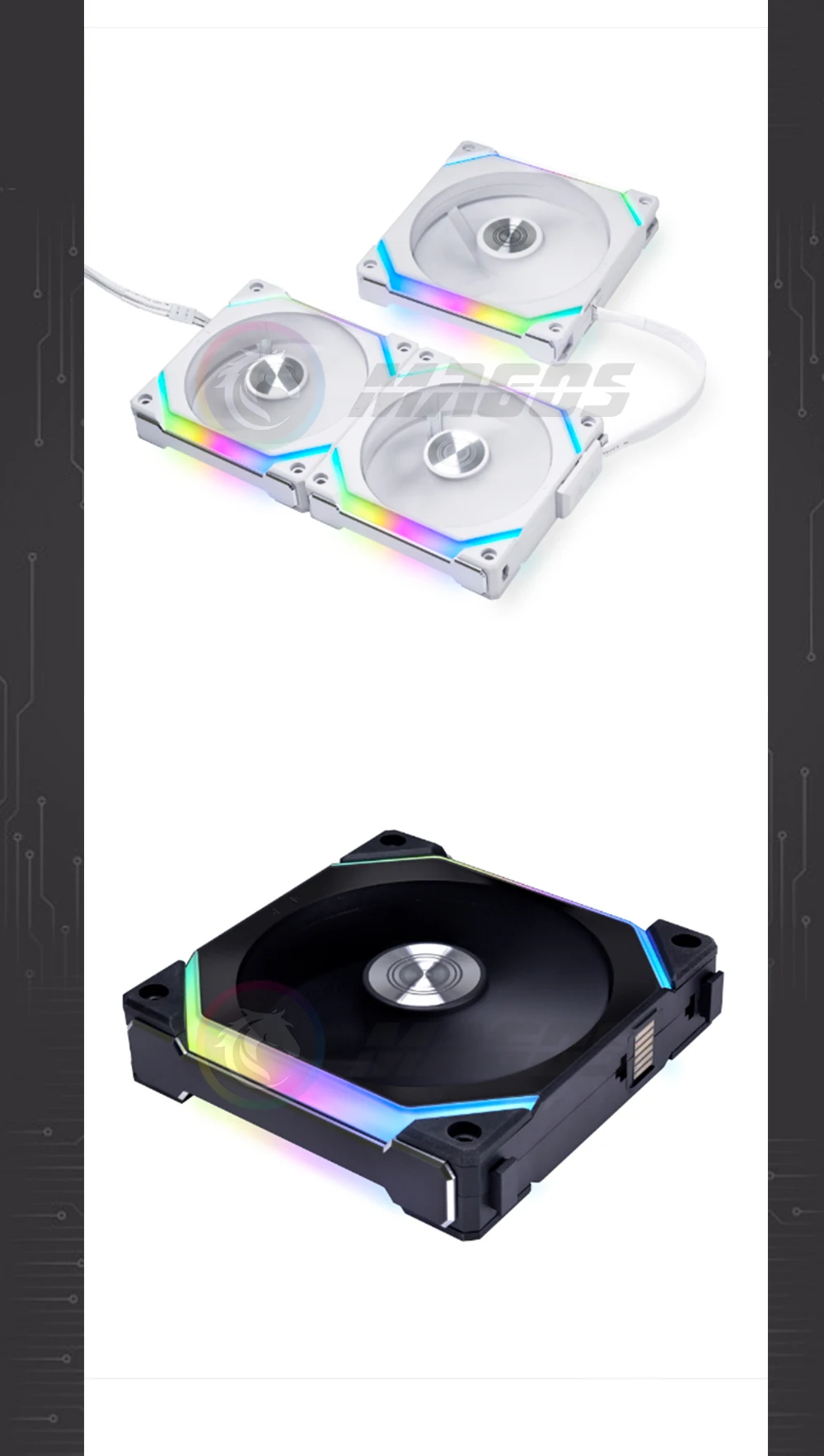 LIAN LI Uni Fan SL 120 V2 SL140 V2 Upgrade Version Single