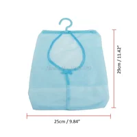 Kitchen Bathroom Hanging Storage Clothespin Mesh Bag  Hook Organizer Whosale&DropShip  Baskets   라탄백 4