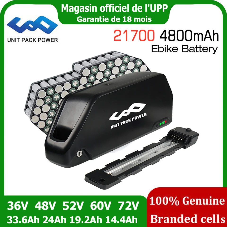 Polly-Batterie Lithium-lon pour Vélo Électrique, Article de 48V