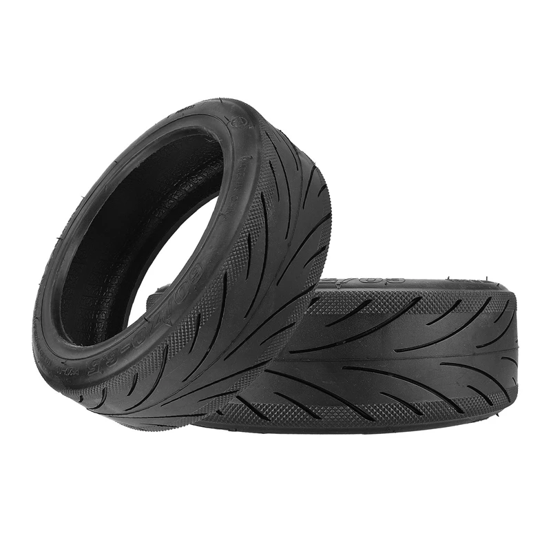 60/70-6.5 Tubeless Tire With Air Nozzle 10 Inch Suitable For Segway G30 Max Widened And Thickened Tubeless Tire
