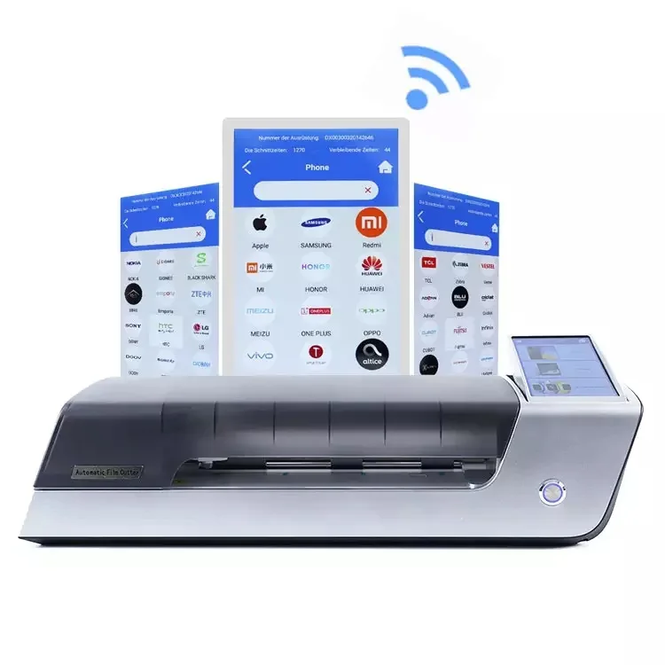 

OEM mobile phone automatic hydrogel film tpu screen protector smart fully automatic cutting machine