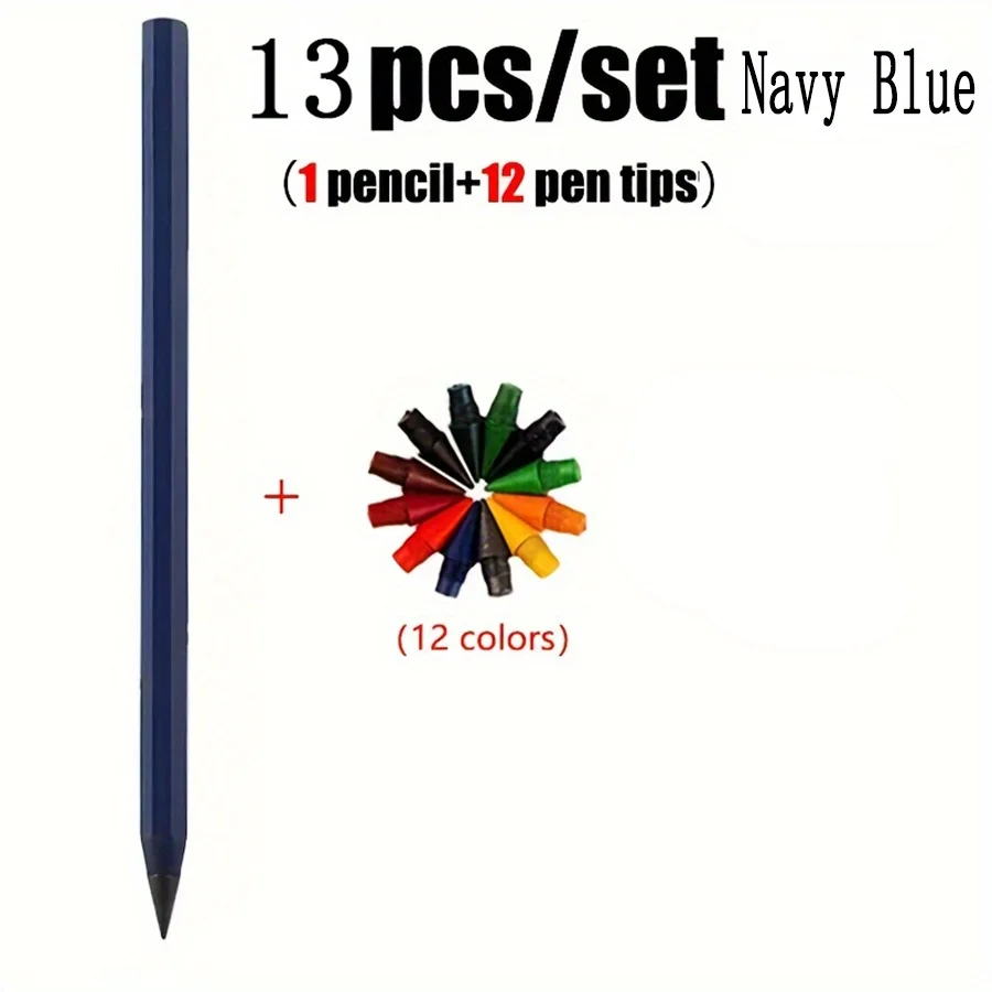 Deluxe Refillable Metal Pencil Set - Premium Finish