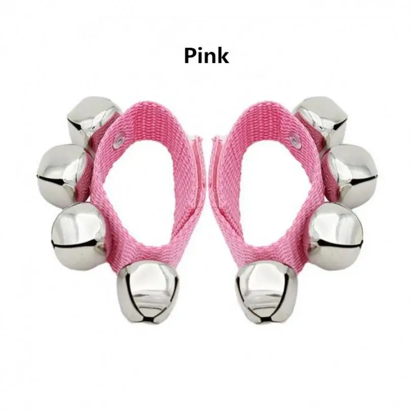 2pcs/set Wristbell Oxford Fabric Wrist Bell for Musical Accompaniment / Stadium Atmosphere Orff Instruments