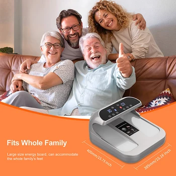 Terahertz Wave Foot Massager Avanzato PEMF Photon Riscaldamento Sollievo dal dolore Circolazione migliorata Rilassamento muscolare Cura della casa Nuovo 1