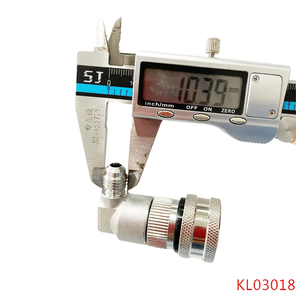 KegLand Gas/Liquid Stainless Ball Lock Disconnect MFL Gas/Liquid Ball Lock Disconnect Barb Home Beer Brew – Detail 11
