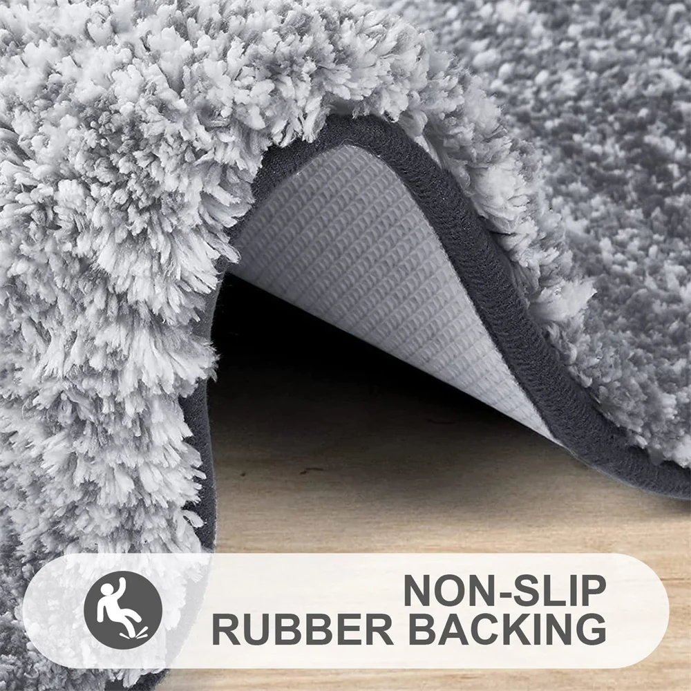 Large Bathroom Carpet 60X120cm Soft Absorbent Door Mat 3D Non-Slip Living Room Bathroom Floor Shower Carpet Foot Mat Room Decor