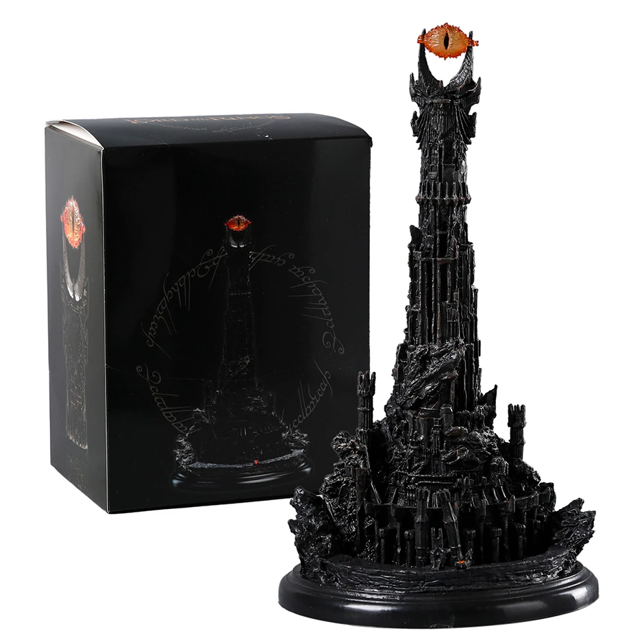 Barad-dur タワー サウロンの目 PVC フィギュアコレクタブルモデル玩具