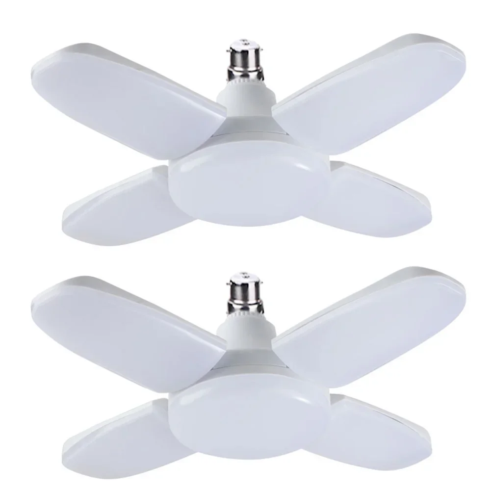 Modern LED Garage Light 60W B22 Multi-function Angle Adjustable Fan Blades Energy Saving Lamp garage led light