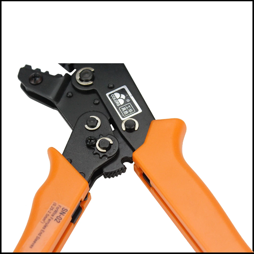 tool ratchet Mini european style crimping pliers SN-02 Non-insulated terminals 3