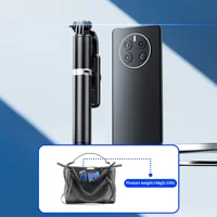 Q02 Foldable Tripod Selfie Stick Wireless Bluetooth Live Stand Holder Stabilizer for Huawei Xiaomi iPhone Cell Phone - Image 3