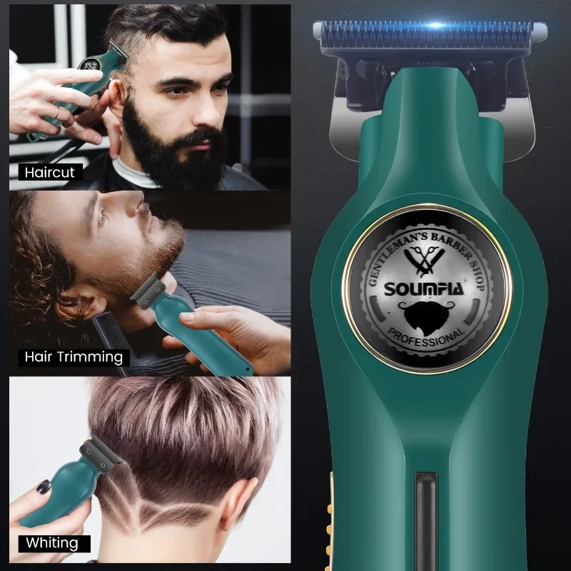 Hair Clippers for Men Cordless Hair & Beard Trimmer Barber Clipper Kit Professional Mens Beard Grooming Kit for Hair Cutting 2