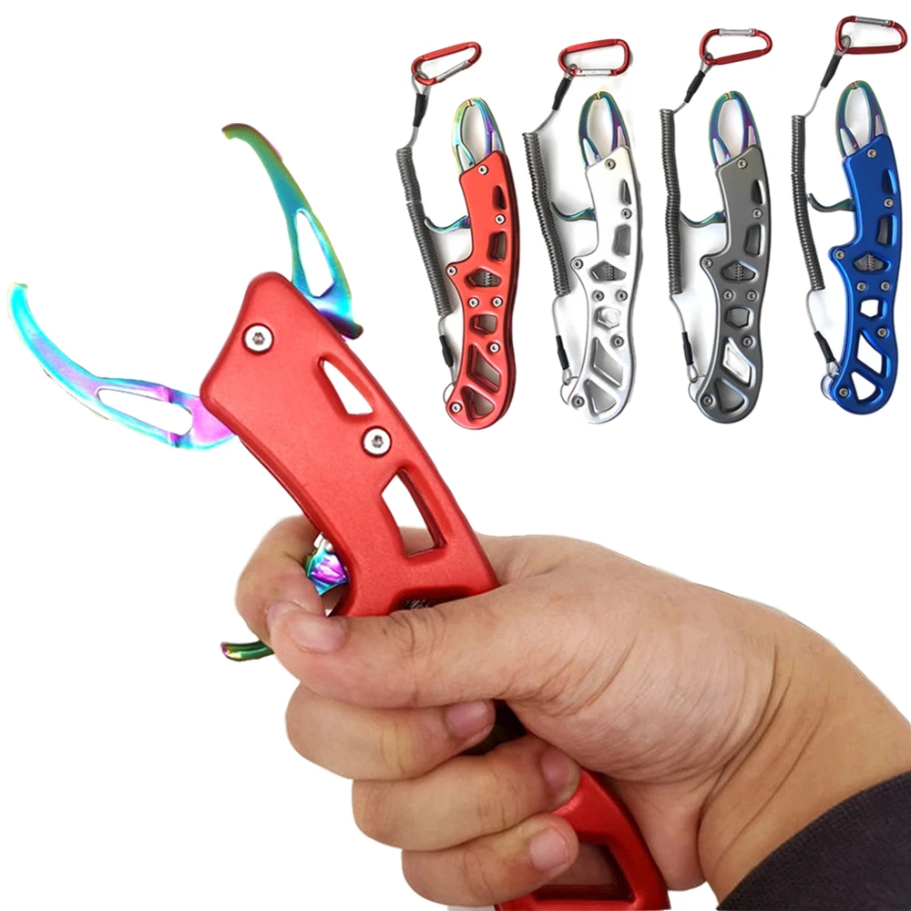 Color Fish Nose Pliers Control Outdoor Gear Tools Metal Fishing Tongs