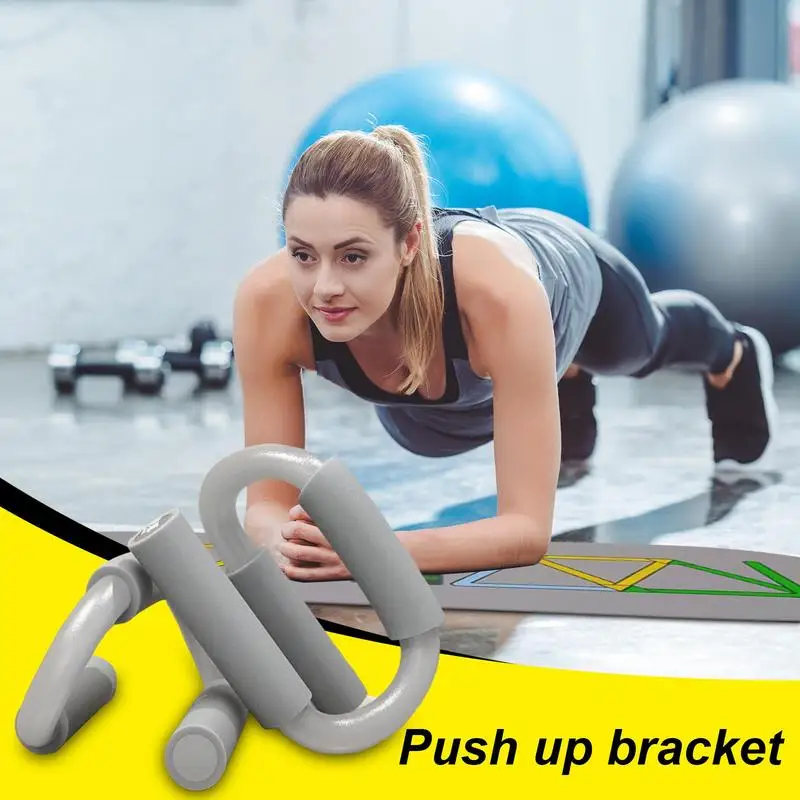 Strength Training Pushup Stands S Shape Pushup Handles Stand Strength Training Home Gym Accessories Professional System With Non