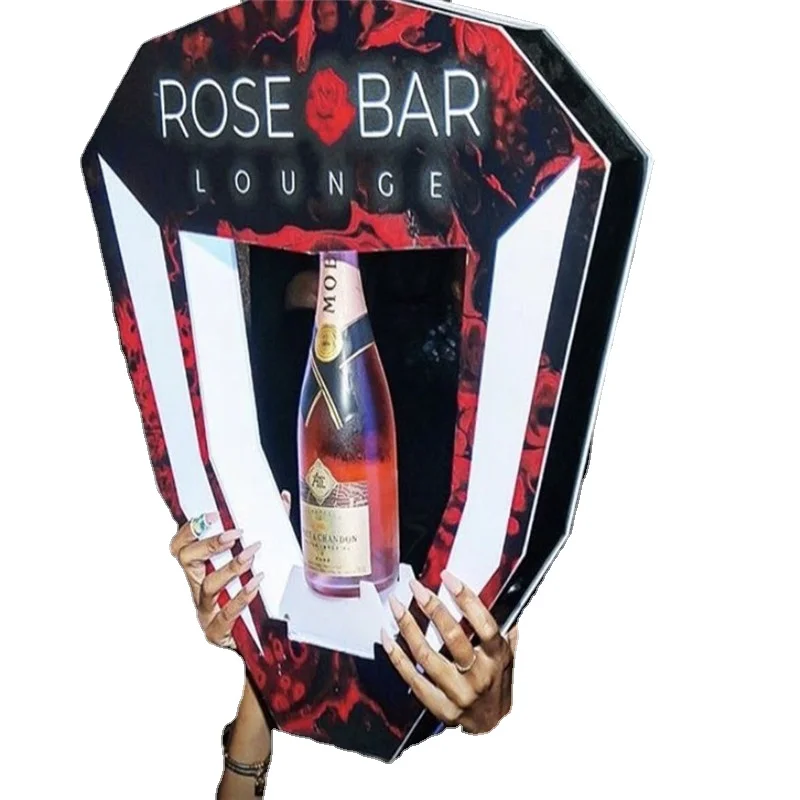 

Presentador de botella de champán, forma más nuevaCD