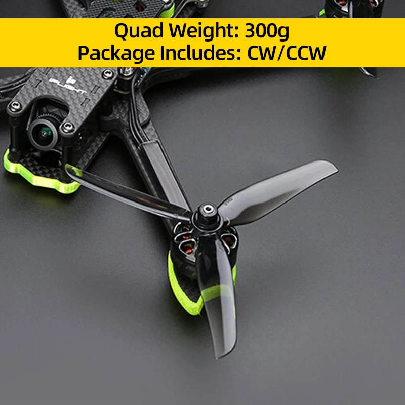 Gemfan 허리케인 3525 RC FPV 프리스타일 레이싱 3.5 인치 이쑤시개 드론용 3 블레이드 프로펠러 CW/CCW PC 소품, 3.5x2.5x3, 12 쌍, 16 쌍