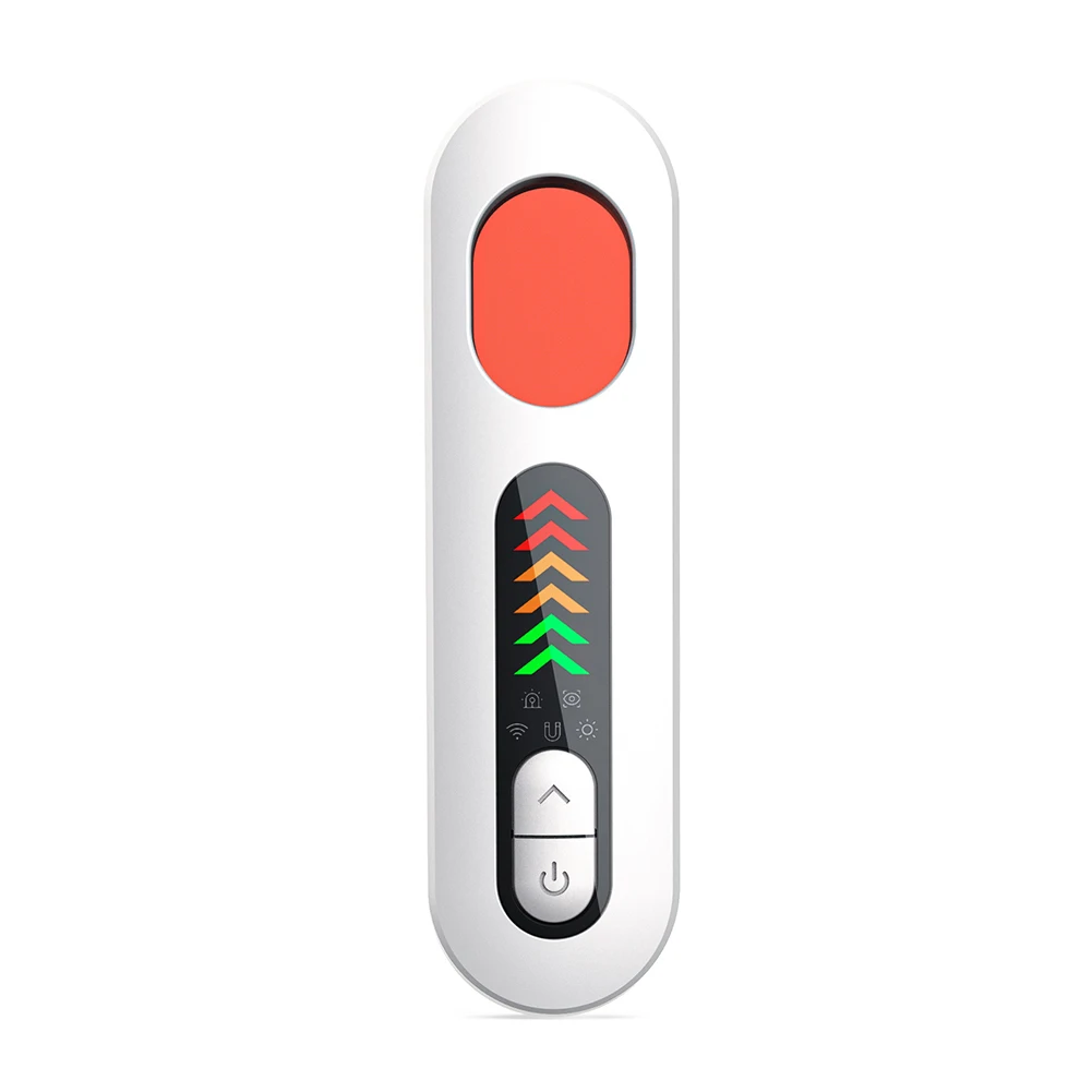 Bug Detector Electronic Sweeper 5 Levels Sensitivity Wireless Signal Scanner Rechargeable Wiretapping Finder Security Protection
