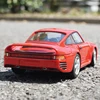 WELLY 1:24 Porsche 959 Alloy Sports Car Model Diecast Metal Toy Vehicles Car Model High Simulation Collection Childrens Toy Gift 3