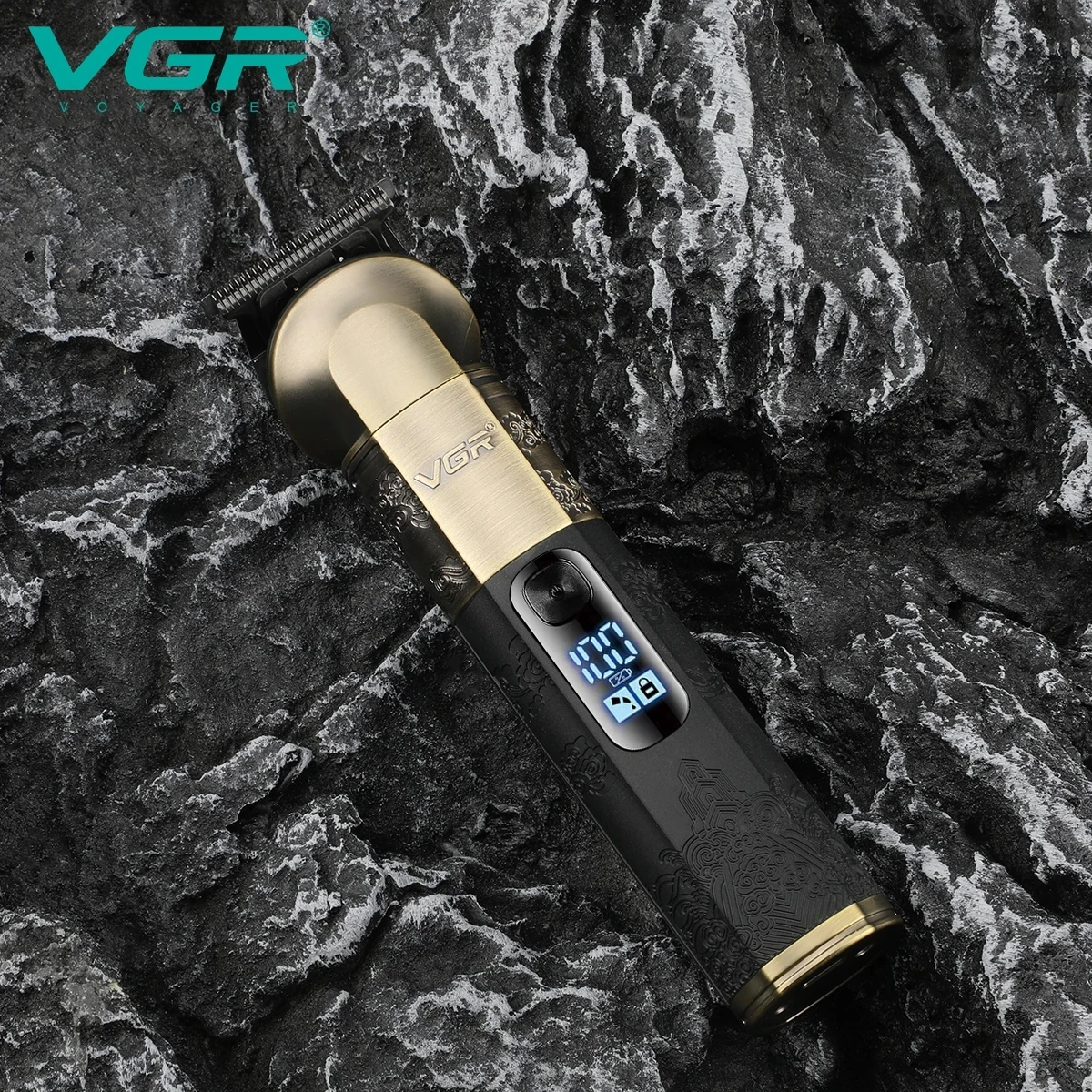 ماكينة قص الشعر الكهربائية VGR V-296، ماكينة معدني...