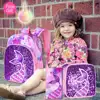 3PCS Kids Backpacks for Girls  16" Little Kid Mermaid Sequin Preschool School Bookbag and Lunch Box 4