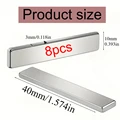40x10x3mm-8pcs