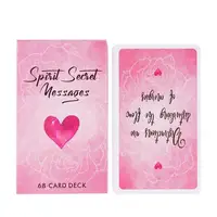 Spirit Secret Messages Fate Divination Tarot 68 Cards Tarot Deck Divination Fate Tarot Oracle Cards Entertainment Board Game 1