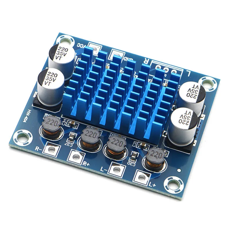 XH-A232 30W+30W Dual Channel Digital Stereo Audio Power Amplifier Board 12V 24V Amplifier Board 8-26V DC Audio audio amplifier
