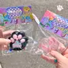 Pinching Cat Paw Decompressing Toy Soft Sticky Squeeze Cat Paw Toys Stress Relief Relax Toys 4