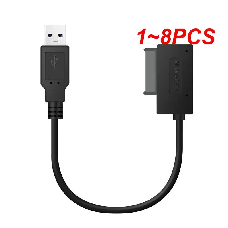 

1 ~ 8 шт. ноутбук USB 2,0 к Мини Sata II 7 + 6 13Pin адаптер конвертер кабель для ноутбука/DVD ROM тонкий приводной шнур для передачи данных
