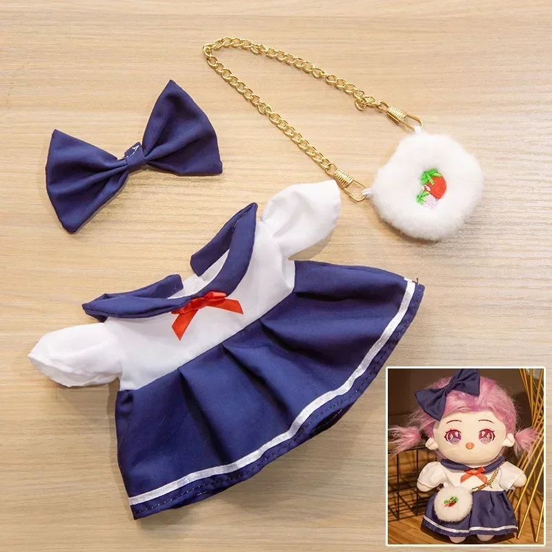 

Одежда Bjd подходит для куклы Q 20 см костюм с короткой юбкой весна-лето школьная форма Униформа аксессуары для BJD подарки на день рождения