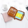 Moterm Genuine Pebbled Grain Leather A6 Zip Cover with Back Pocket Cowhide Planner Zipper Organizer Agenda Journal Diary 4