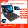 Flash Sales 10.1 INCH Windows 10 Tablet PC 2GBRAM +32GB ROM W101 Z8350 CPU with Pin Docking Keyboard Dual Cameras WIFI Quad Core 1