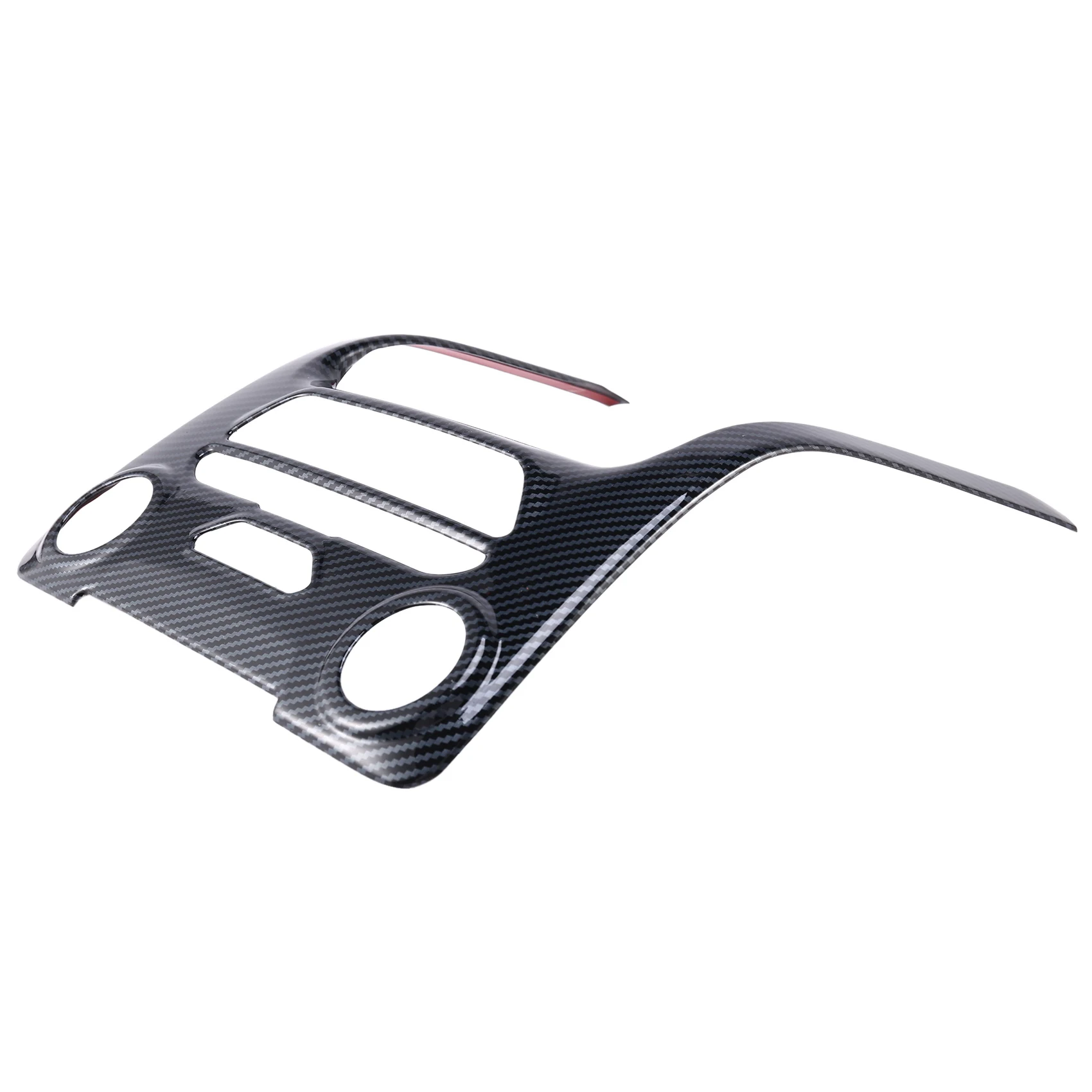 

Carbon Fiber Center Console Panel Button Frame Cover Trim for Ford Ranger / Everest 2015-2021 Accessories