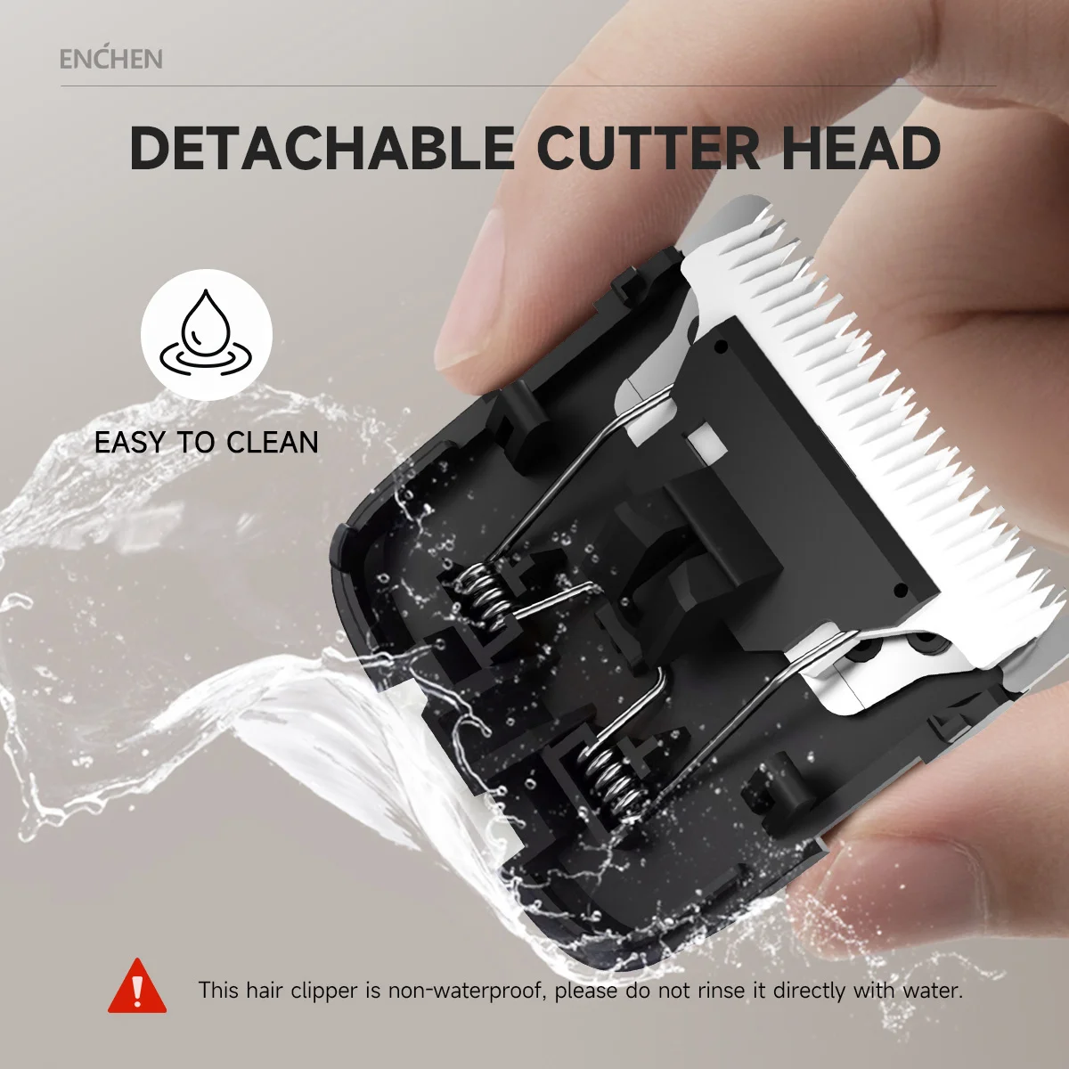 Hair Trimmer ENCHEN Hair Trimmers Adjustable Hair Trimmers Rechargeable Clippers Professional Cutting Machine Body Trimmer for Men Boost