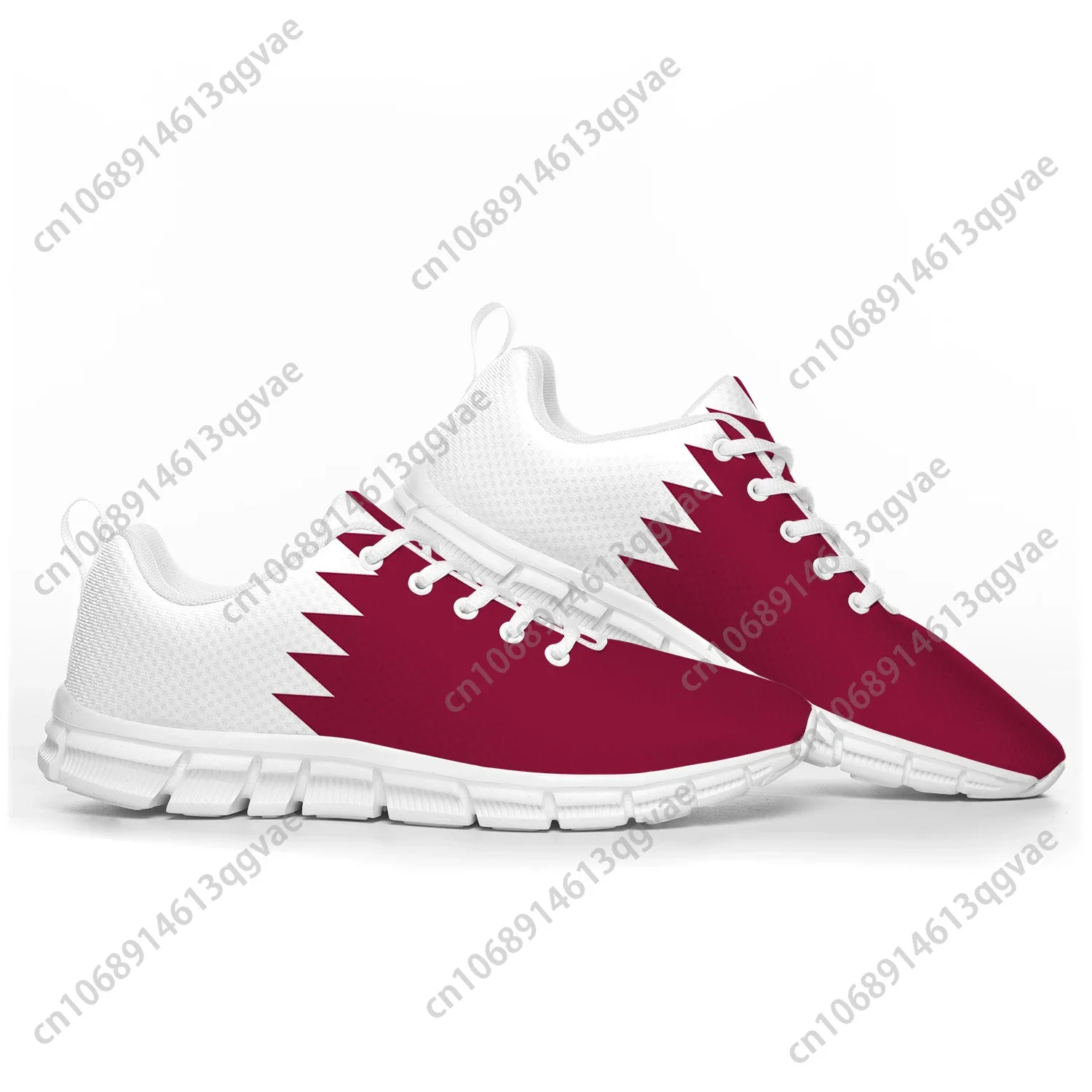 Qatar Flag Sports Shoes Mens Womens Teenager Kids Children Sneakers Qatar Casual Custom High Quality Couple Shoes