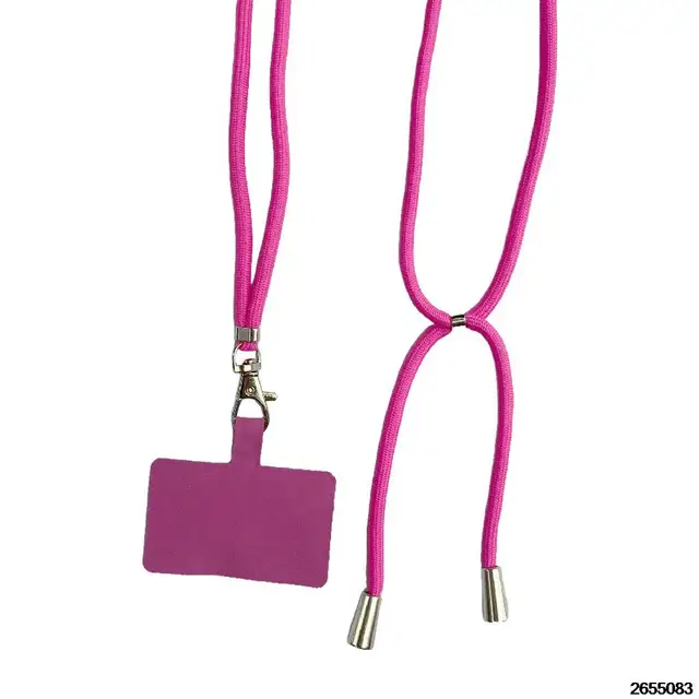 Phone Lanyard Adjustable Detachable Neck Cord Lanyard Strap carabiner Compatible pendant with card for mobile key fobs colors 4