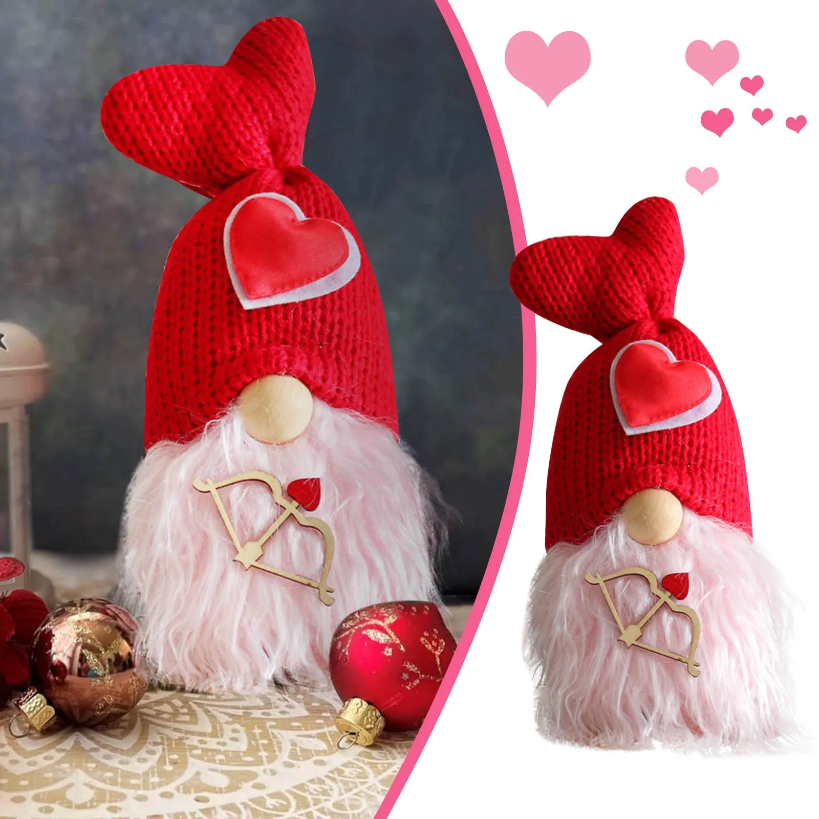 

Valentines Day Decor Red Dwarf Doll Four Seasons Display Gifts For Him Her Paramedic Ornament Party Decoration Desktop Ornament