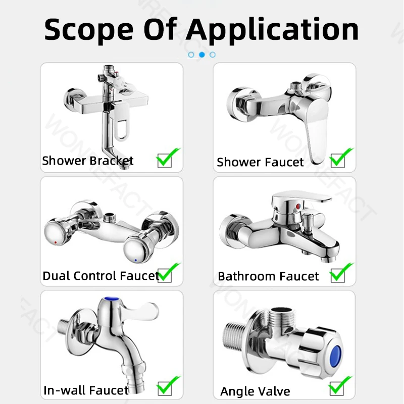 Pipe Wall Cover Faucet Accessories Bathroom Angle Valve Decorative