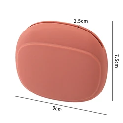 Portable Waterproof Electronic Accessory Organizer Bag (Silicone Box - Pink)