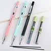 2.0mm Mechanical Pencil 3Pcs Drawing Painting Automatic Pencil Lead Set Students Supplies Office School Kawaii Stationery 6