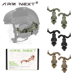 1-10pcs Shooting Headset Multiple Angle rotation ARC Rail Adapter Accessories fit for Tactical Headsets EARMOR M31,M32,M30,M32H