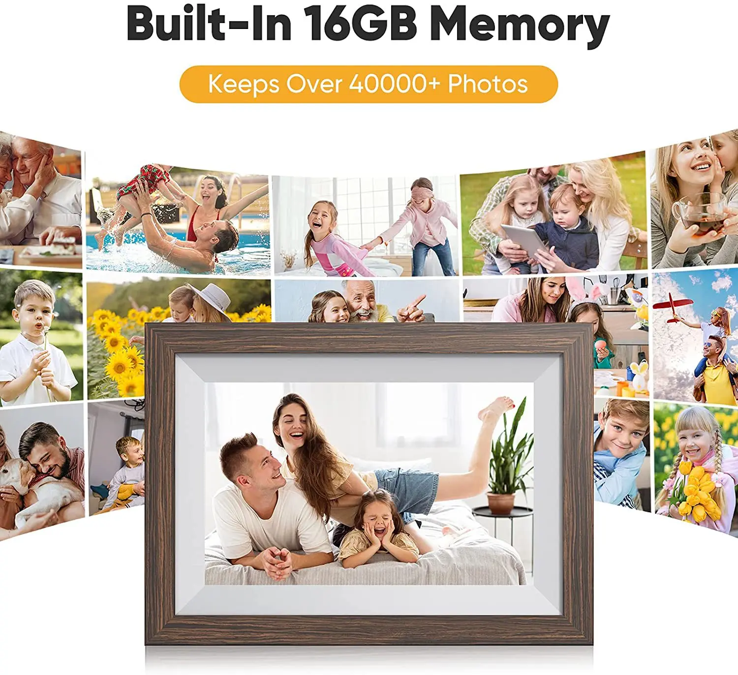 

2023 Digital Photo Frame Frameo Cloud Photo Frame Intelligent Touch 10.1-inch WiFi Photo Frame