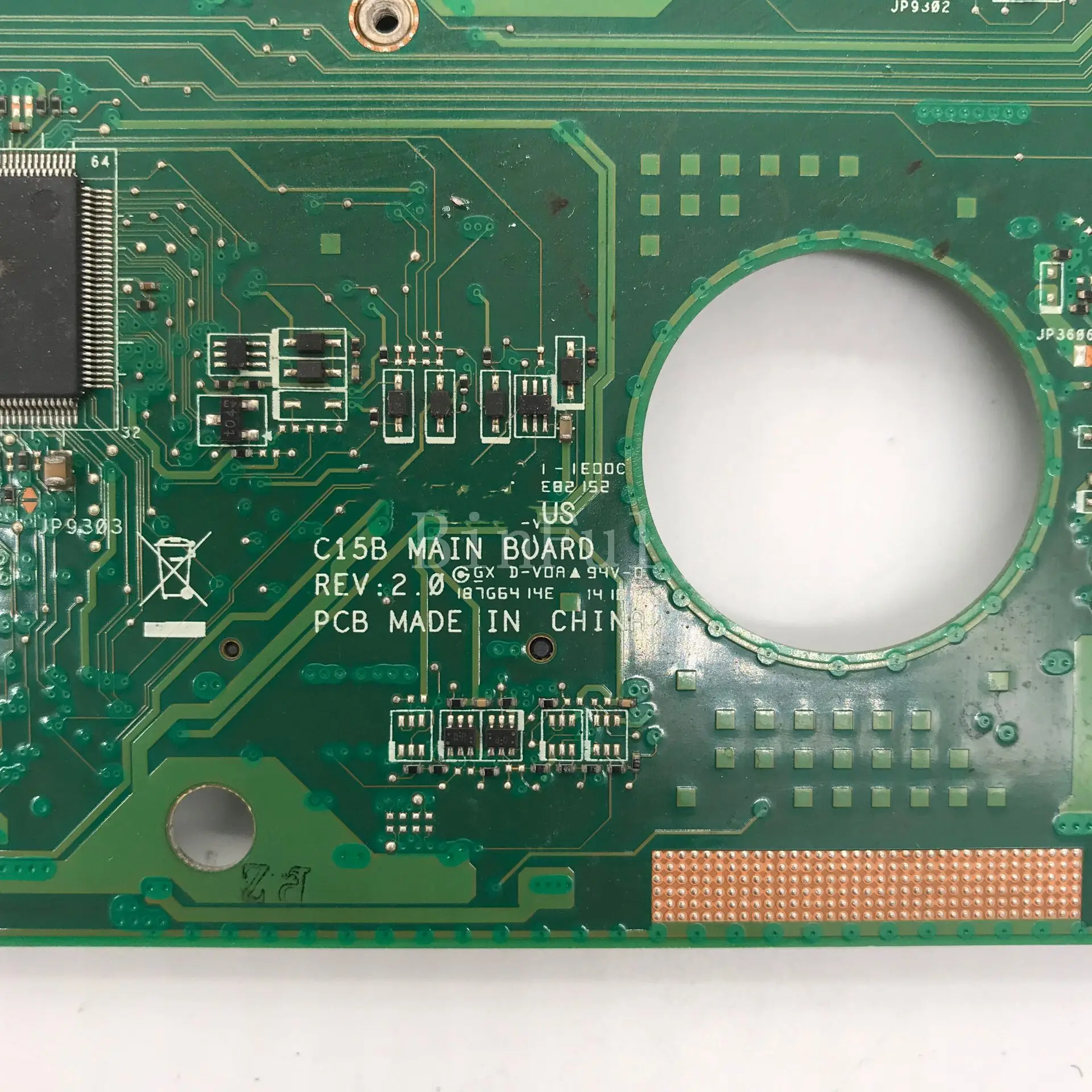 Notebook Mainboard C15B K56L For ASUS C15B REV.2.0 Laptop Motherboard ...