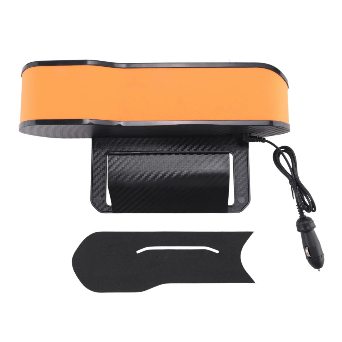 Wireless Charger Not Included Car Crevice Organizer Car Multifunction Charger InteriorA